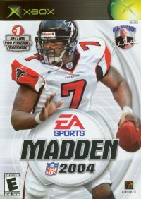 Madden NFL 2004 PAL Xbox PAL box art